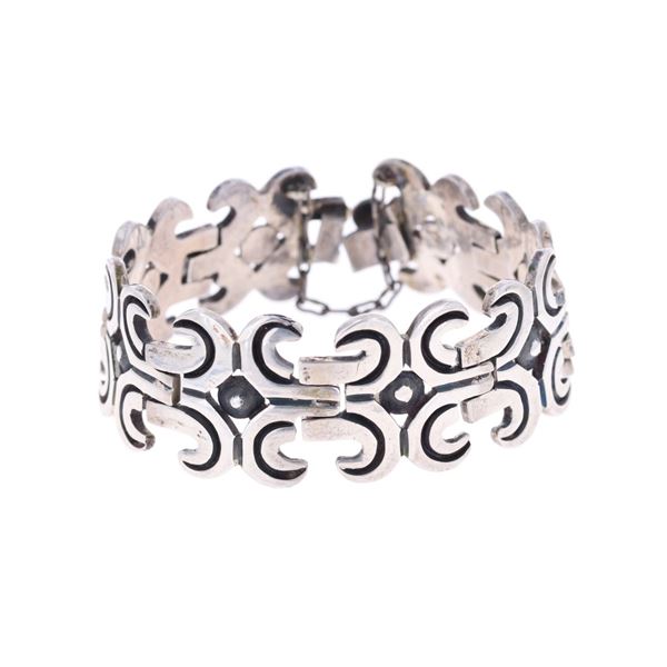 Los Ballesteros Taxco, MX Made Sterling Bracelet