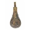 Image 2 : Brass Powder Flask Collection c. 1880-1910s (3)