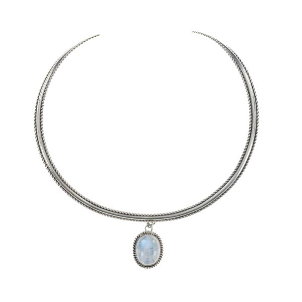 Navajo Tahe Opulent Quartz Sterling Silver Choker