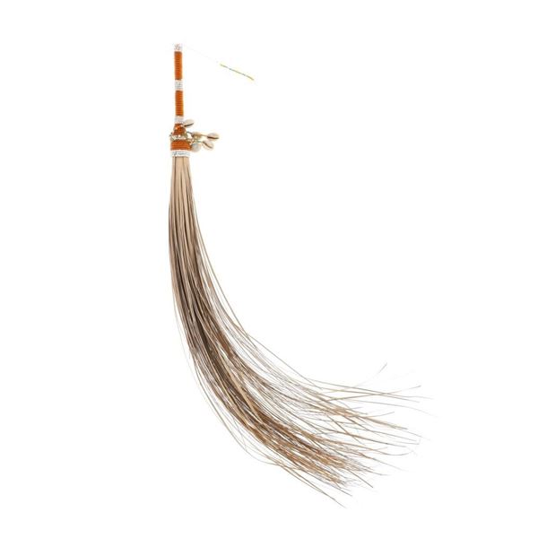 Great Plains Kiowa Beaded Grass Brush ca. 1880s