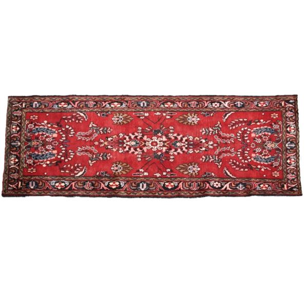 Ca. 1930's Sarouk Persian Wool Runner Rug