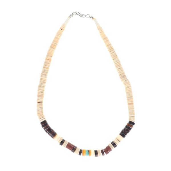 Navajo Heishi Bead Choker Necklace, ca. 1960-1980