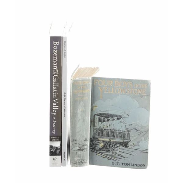 Montana and Yellowstone Theme Books (3)