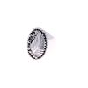 Image 1 : Navajo Sterling Silver Feather Twisted Rope Ring