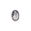 Image 2 : Navajo Sterling Silver Feather Twisted Rope Ring