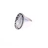 Image 3 : Navajo Sterling Silver Feather Twisted Rope Ring