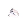 Image 4 : Navajo Sterling Silver Feather Twisted Rope Ring