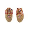 Image 1 : Northern Cree Beaded Hide Moccasins c. 1930s
