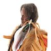 Image 7 : Cherokee & Apache Hide/ Cloth Beaded Dolls