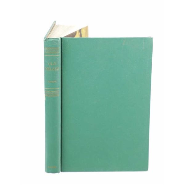 First Edition of "Old Yeller", by Fred Gipson