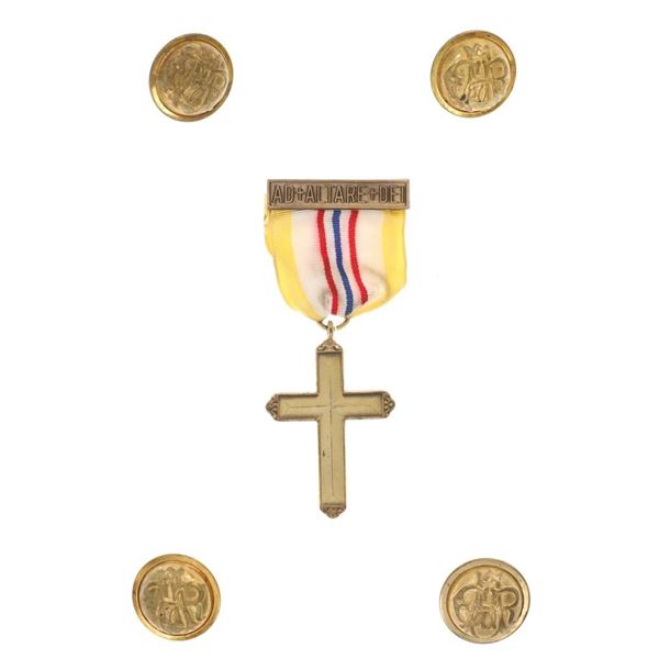 AD+AL TARE+DEI Boy Scouts Catholic Type 33 Medal