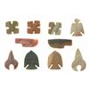 Image 2 : Knapped Projectile Points & Tool Artifacts Display