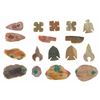 Image 8 : Knapped Projectile Points & Tool Artifacts Display