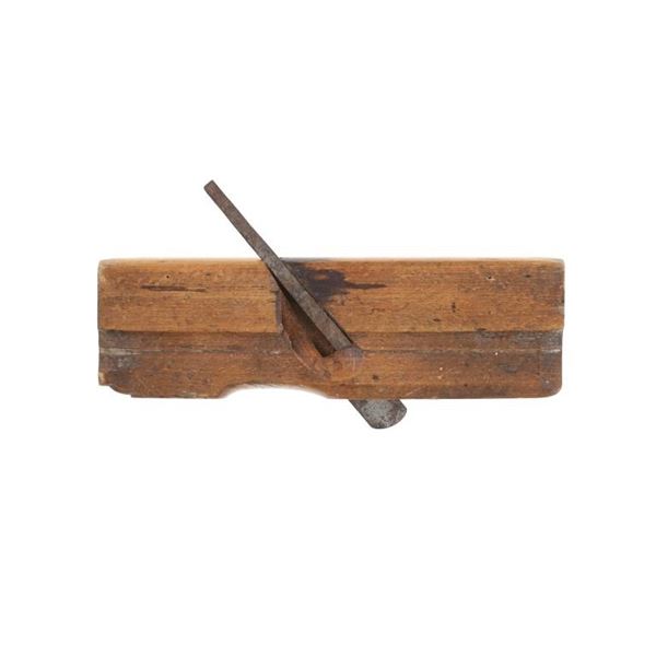 19th C. J.N. Wooden Hand Tool Moulding Plane