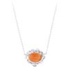 Image 2 : Navajo R Sam Sterling Silver Spiny Oyster Necklace