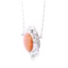 Image 5 : Navajo R Sam Sterling Silver Spiny Oyster Necklace