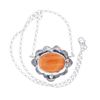 Image 6 : Navajo R Sam Sterling Silver Spiny Oyster Necklace