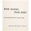 Image 6 : "Run Silent, Run Deep" Edward Beach 1st Ed. 1955