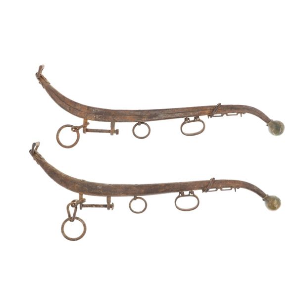 U.S.H. Co. Antique Western Equestrian Hames