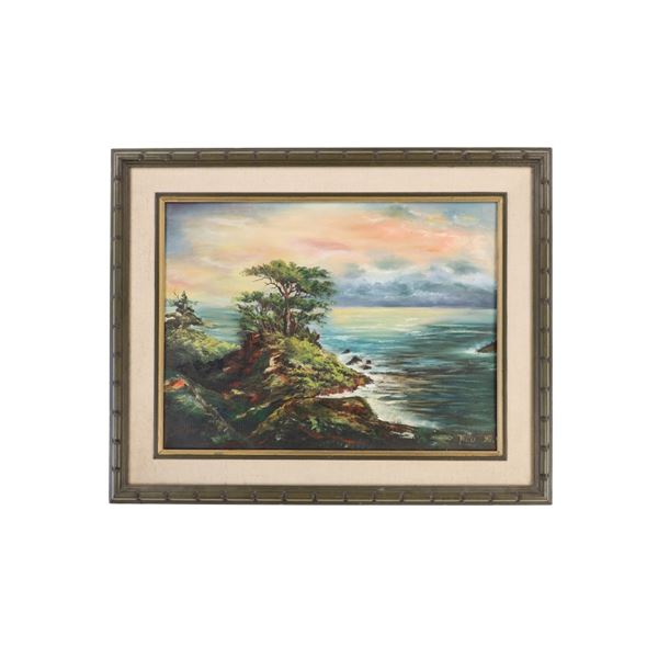 Original Signed Teru Oil Painting on Canvas