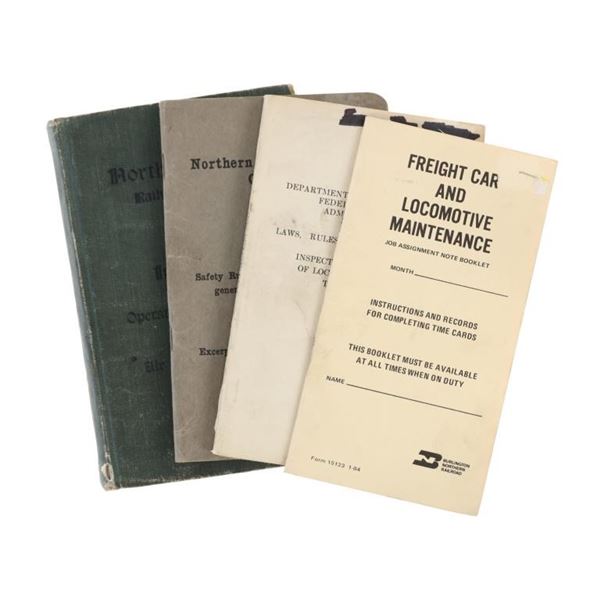 Freight Car & Locomotive Maintenance Books 1905-68