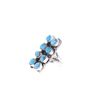 Image 6 : Navajo R. Sam Sterling Silver Turquoise Ring