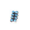 Image 7 : Navajo R. Sam Sterling Silver Turquoise Ring