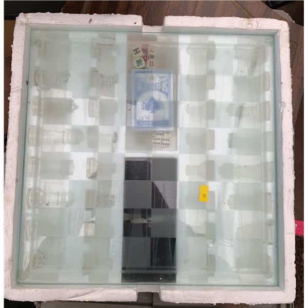 Games - Glass Chess, Darts