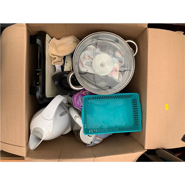Set of Kitchen Items Plus Box of Dishes!