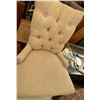 Image 1 : Fabric White Chair - 22W, 21D, 39T