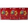 Image 1 : 3 BXS MINI RITZ ORIGINAL CRACKERS (6X30G SNAK PAKS)