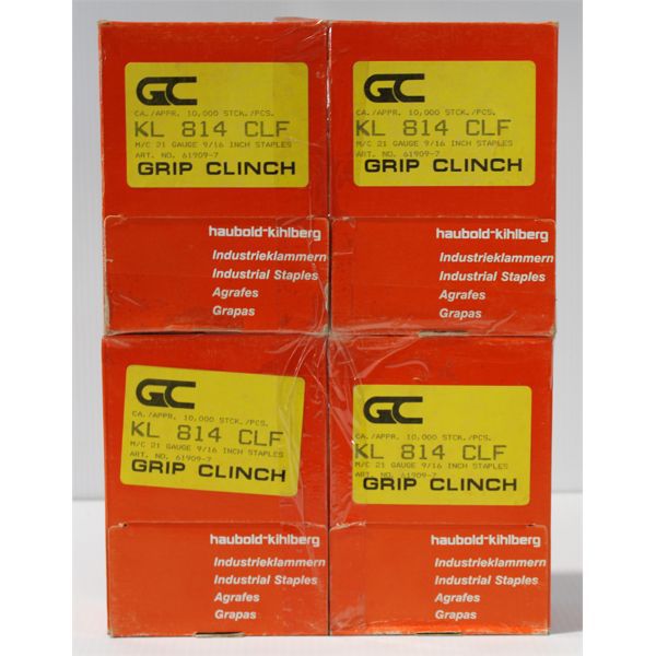 4000 GRIP-CINCH HAUBOLD-KIHLBERG IND. STAPLES