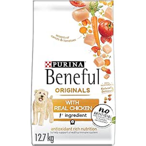 7 KG PURINA BENEFUL ORIGINALS W/ CHICKEN DOG FOOD
