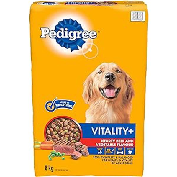 7 KG PEDIGREE VITALITY HEALTHY BEEF & VEG DOG FOOD