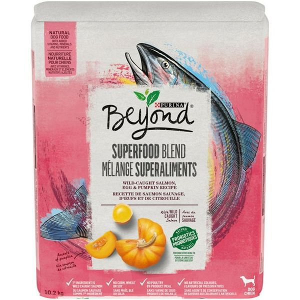 10.2KG PURINA BEYOND SUPERFOOD BLEND WILD CAUGHT SALMON DOG FOOD