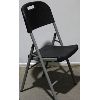 Image 1 : DELUXE PLASTIC / METAL INDUSTRIAL CONTOURED FOLDING CHAIR