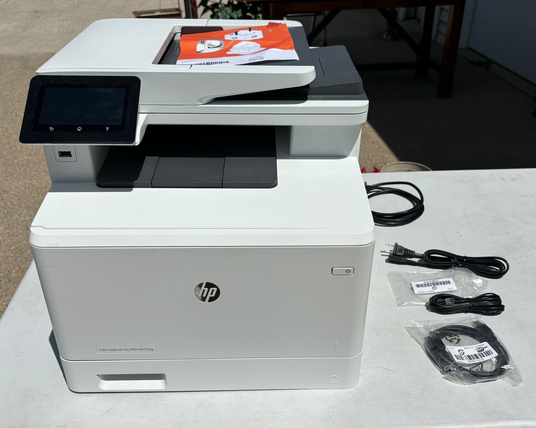 HP COLOR LASER JET PRO PRINTER - WORKS!