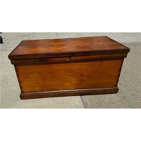 WOODEN TRUNK