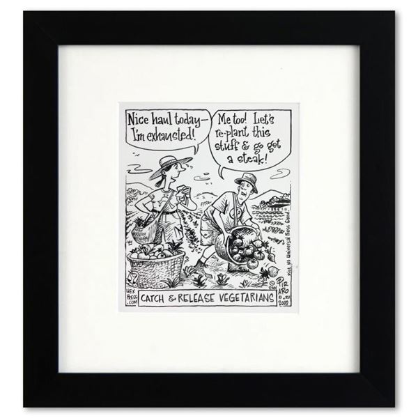 Catch and Release Vegetarians by Bizarro Original