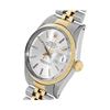 Image 2 : Rolex Mens Two Tone Silver Index Fluted Bezel Jubilee Band Datejust Wristwatch