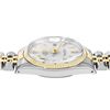 Image 5 : Rolex Mens Two Tone Silver Index Fluted Bezel Jubilee Band Datejust Wristwatch