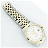 Image 7 : Rolex Mens Two Tone White Diamond And Sapphire 36MM Datejust Wristwatch