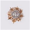 Image 1 : Victorian Rose Gold Pendant/Brooch Mounted With Silver Byzantine Coin