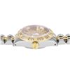 Image 5 : Rolex Ladies Two Tone Champagne Index Pyramid Diamond Bezel Jubilee Band With Ro