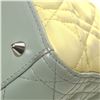 Image 8 : Christian Dior Tricolor Cannage Quilted Lambskin Leather Medium Lady Dior Handba