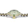 Image 5 : Rolex Ladies 18K Two Tone Gold And Steel Silver Index Diamond Lugs And Emerald D