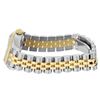 Image 7 : Rolex Ladies 18K Gold And Steel White Roman Hidden Clasp Datejust 26MM