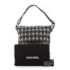 Image 1 : Chanel Casual Style Hobo Tweed and Quilted Aged Calfskin Large Black, Multicolor