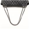 Image 5 : Chanel Black Quilted Soft Lambskin Leather Single Jumbo Flap Shoulder Bag