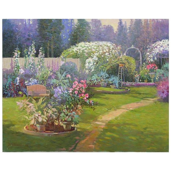 Late Summer Garden by Feng Original